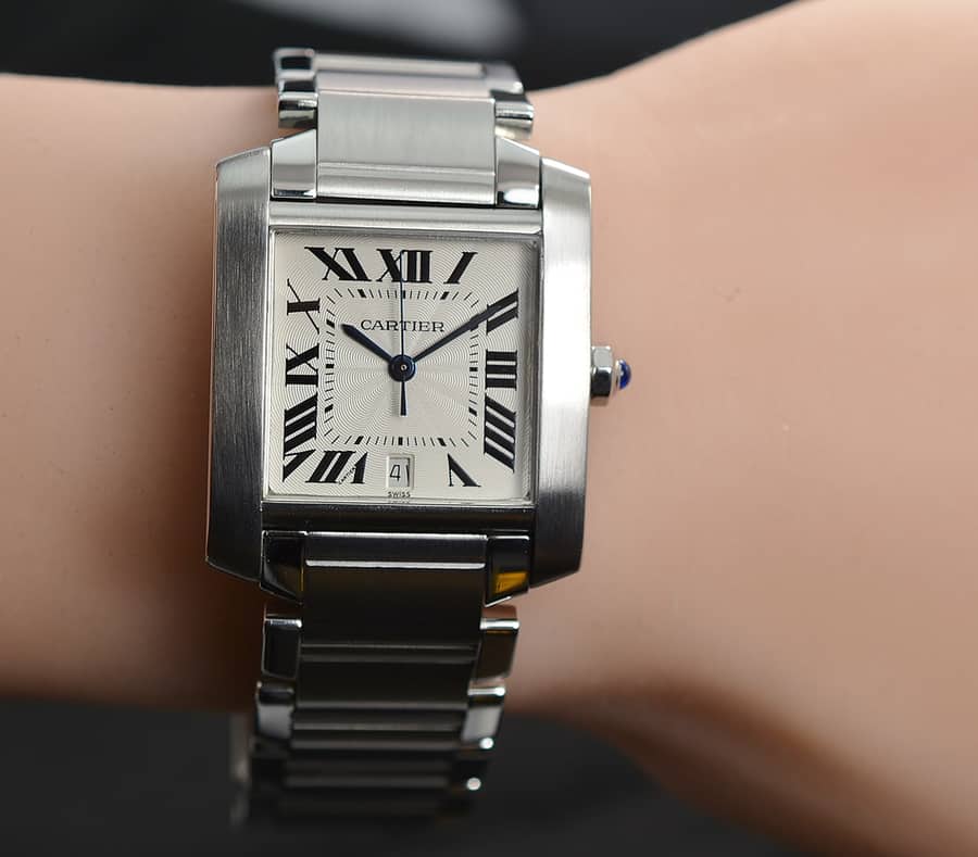 how much is a cartier watch worth